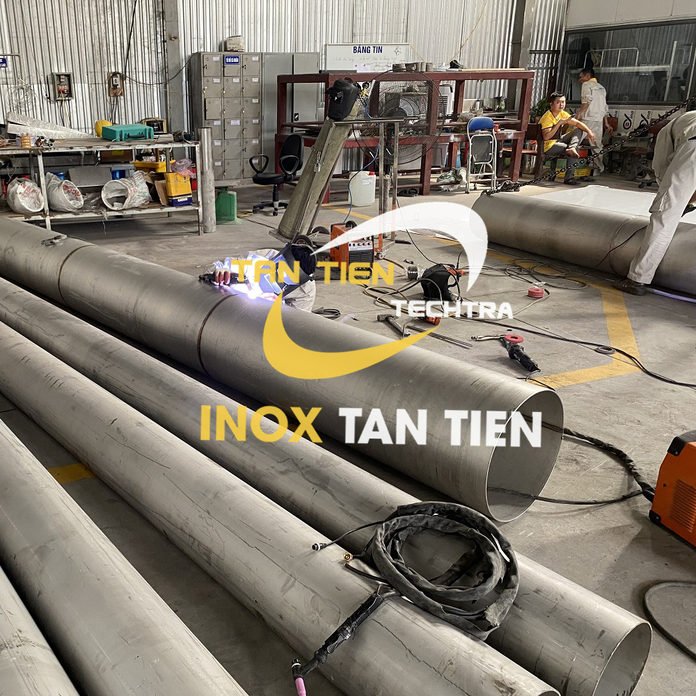 Gia công ống inox tại inox Tâm Tiến